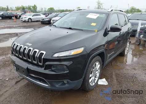 2016 Jeep Cherokee Limited z USA, uszkodzony, nr VIN 1C4PJMDS0GW240784